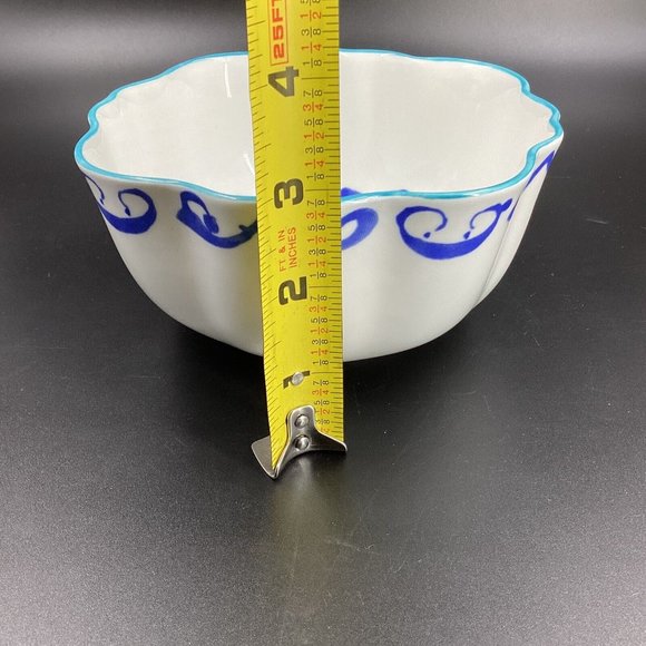 Anthropologie Dining Anthropologie Bonjour Hilde Phrase Bowl Tres